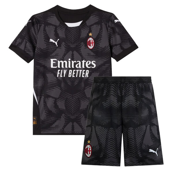 AC Milan 2024/25 Infant Goalkeeper Shirt & Shorts Set - Image 2