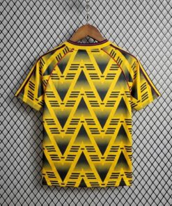 Alternative view of Retro Arsenal Bruised Banana Away Shirt 91/93