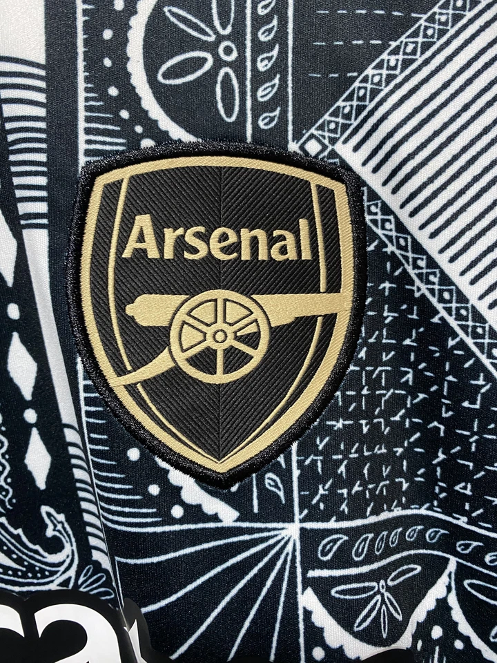 Arsenal x Ian Wright 2024 Performance Pre Match Shirt - Image 4