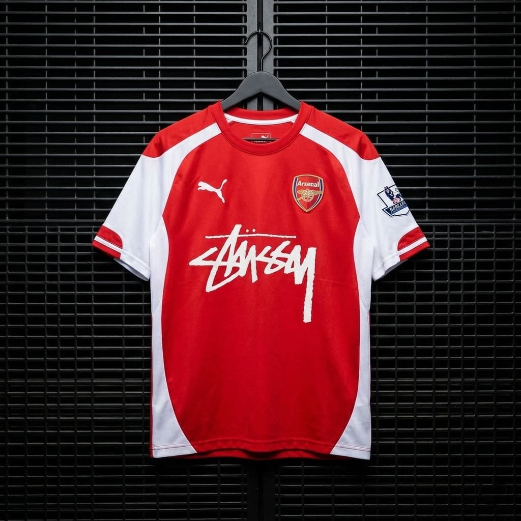 Arsenal x Stussy Concept kit