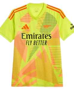 Arsenal 2024/25 Men’s Yellow Goalkeeper Shirt