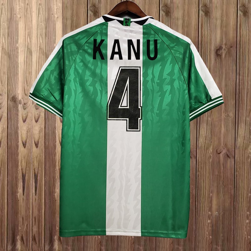 1996 Nigeria Home retro kit - Image 6