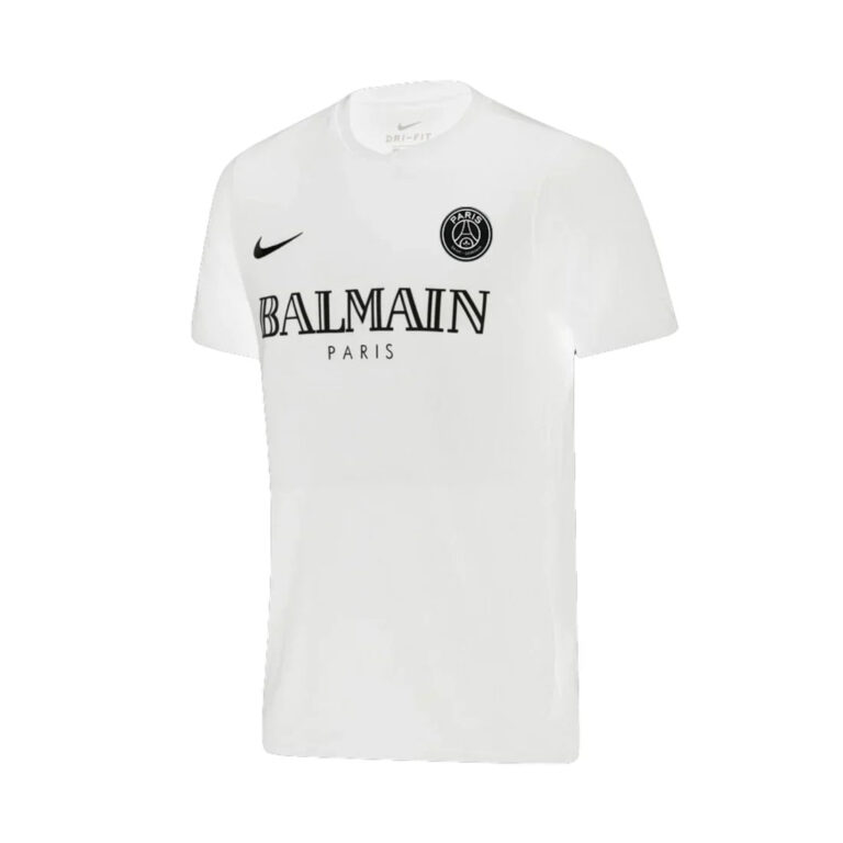 Alternative view of PSG X Balmain-white