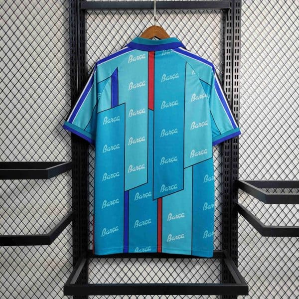 Retro FC Barcelona Away Shirt 96/97 - Image 2