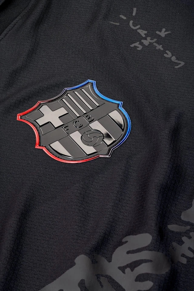 Limited Edition FC Barcelona x Travis Scott 24/25 Men’s Away Jersey - Image 4