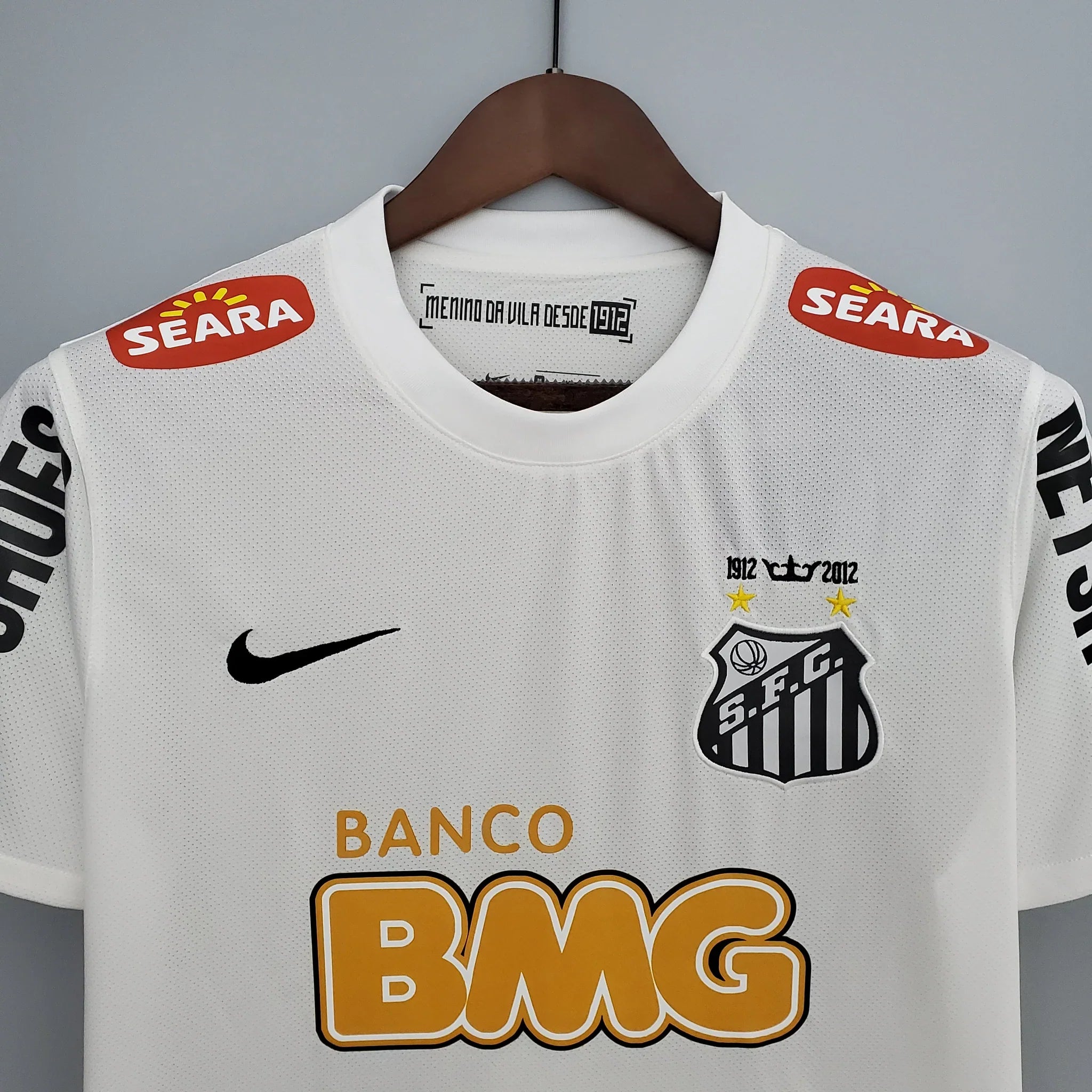 2011/12 Santos Retro home kit - Image 2