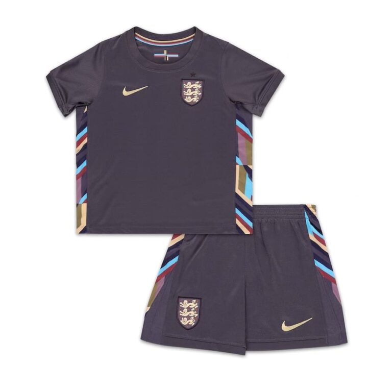 Alternative view of England 2024 Infant Away Stadium Shirt & Shorts Set