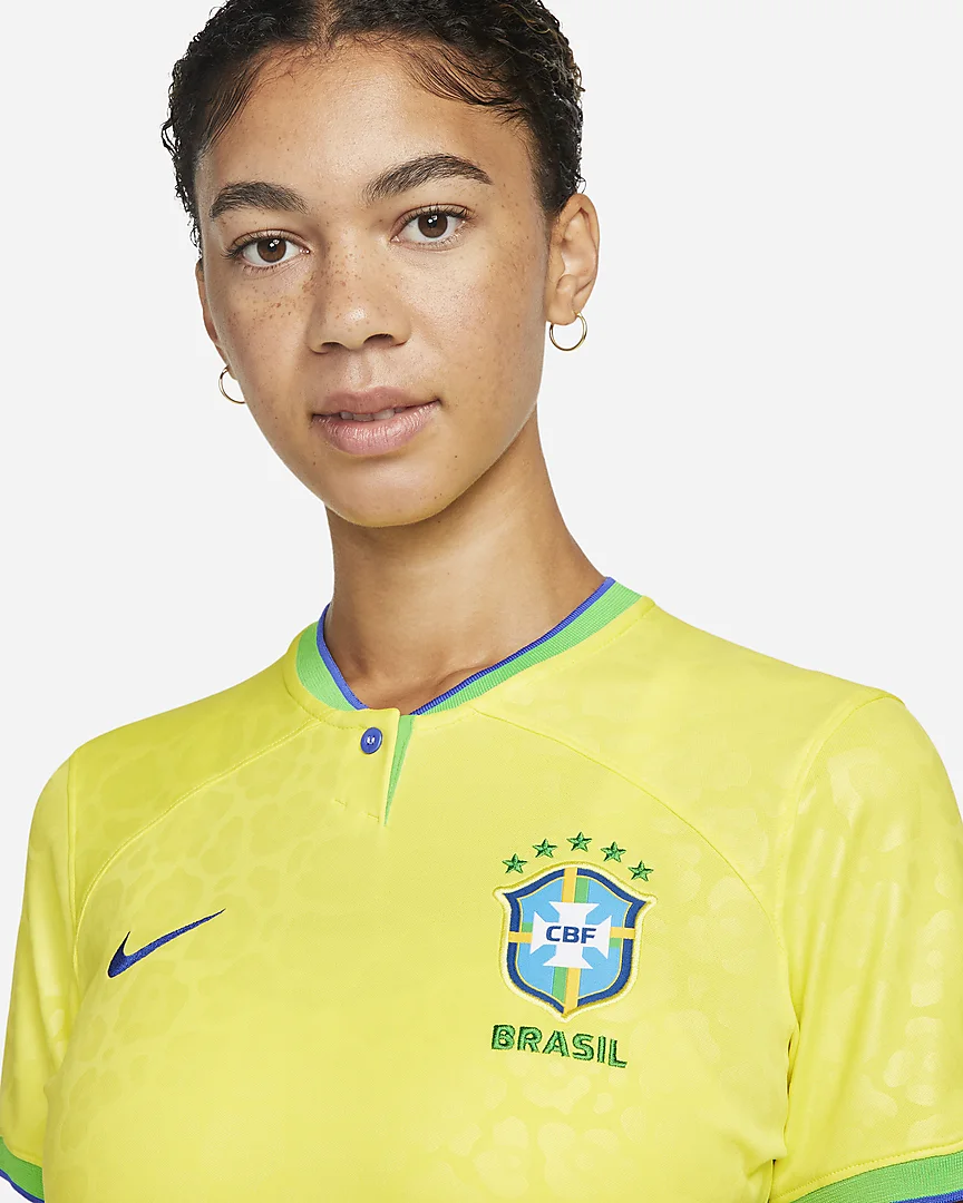 Brazil 2022/23 Women’s Home Shirt - Image 6
