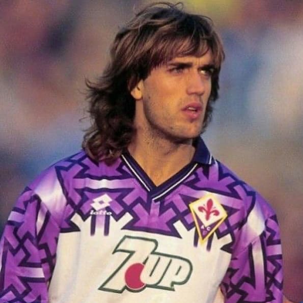 Retro Fiorentina Away Shirt 92/93 - Image 3