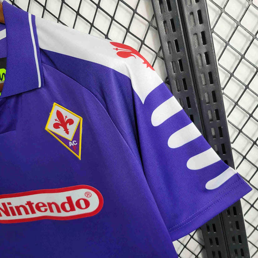 Retro Fiorentina Home Shirt 98/99 - Image 3