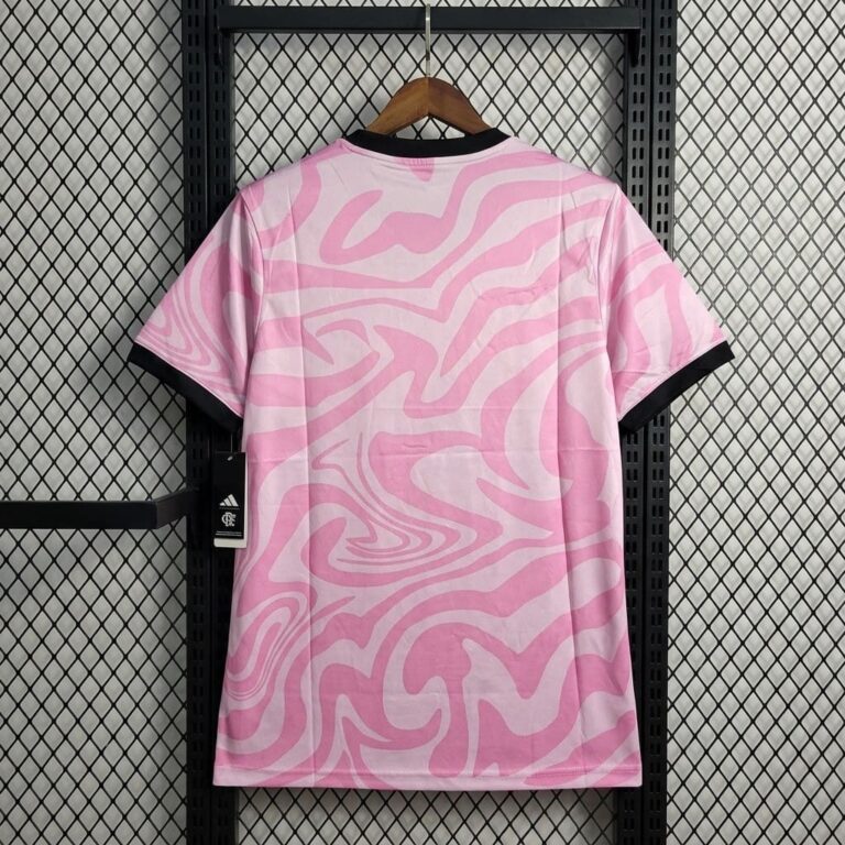 Alternative view of Flamengo X Stussy Pink Jersey | Special Edition