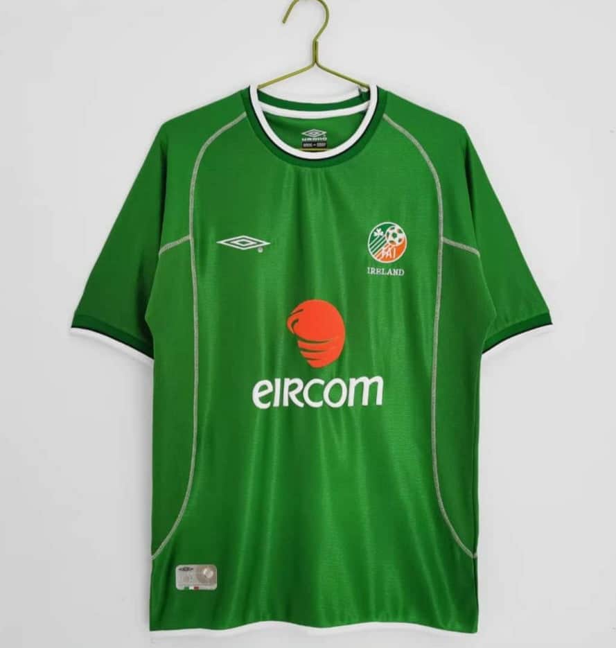 Retro Ireland Home Shirt 2002
