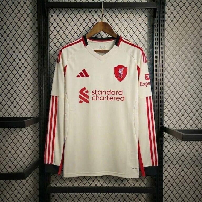 Liverpool FC 2025/26 Away Long Sleeve Jersey