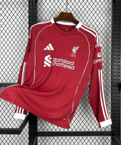 Liverpool FC 2025/26 Home Long Sleeve Jersey