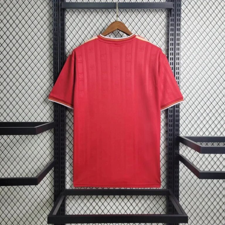 Alternative view of Liverpool Home Double Winners Shirt 1985-86