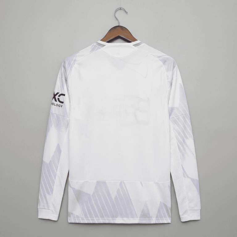 Manchester United 25/26 Away Long Sleeve Jersey back view