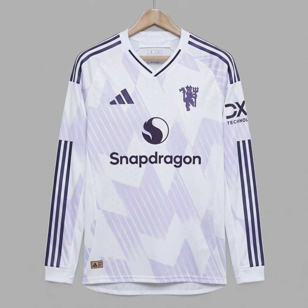 Manchester United 25/26 Away Long Sleeve Jersey