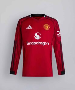 Manchester United 25/26 Home Long Sleeve Jersey