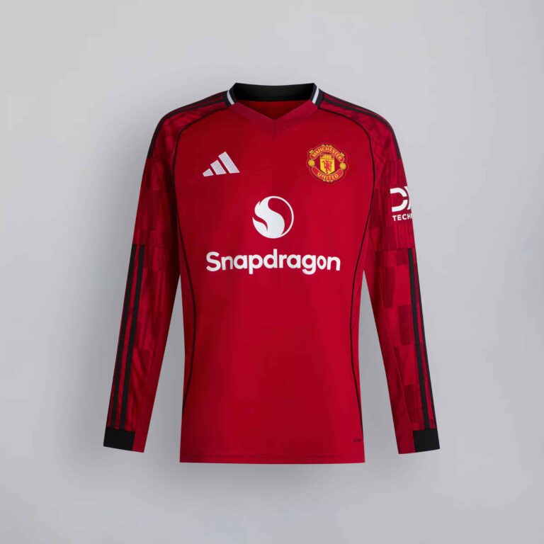 Manchester United 25/26 Home Long Sleeve Jersey