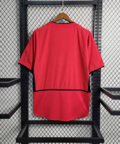Alternative view of Retro Manchester United Home Shirt 02/04