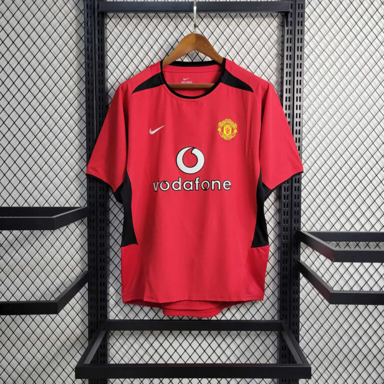 Manchester United Home Shirt 2002-04