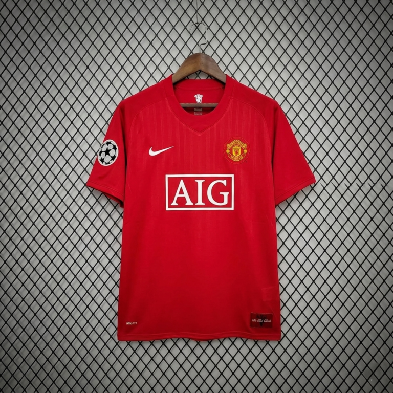 Manchester United Home Shirt 2007-08