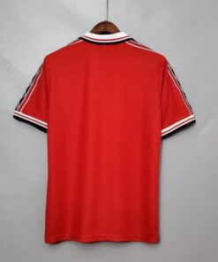 Alternative view of Retro Manchester United Home Shirt 98/99