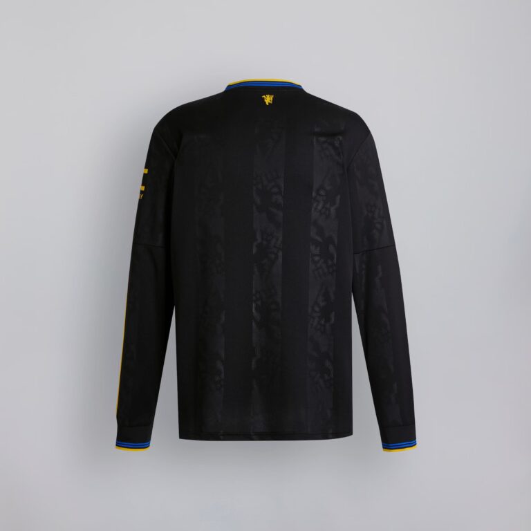 Manchester United 25/26 Third Long Sleeve Jersey back view