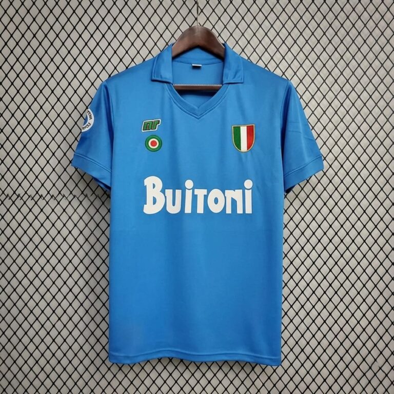 Napoli 1987–88 Home retro football shirt