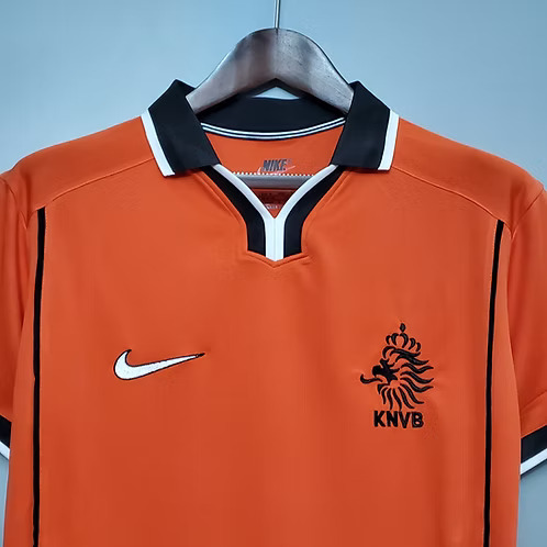 Retro Netherlands Home Shirt 1998 - Image 3
