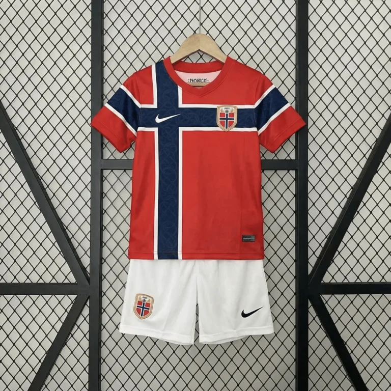 Norway Home Kids Kit 2026 World Cup