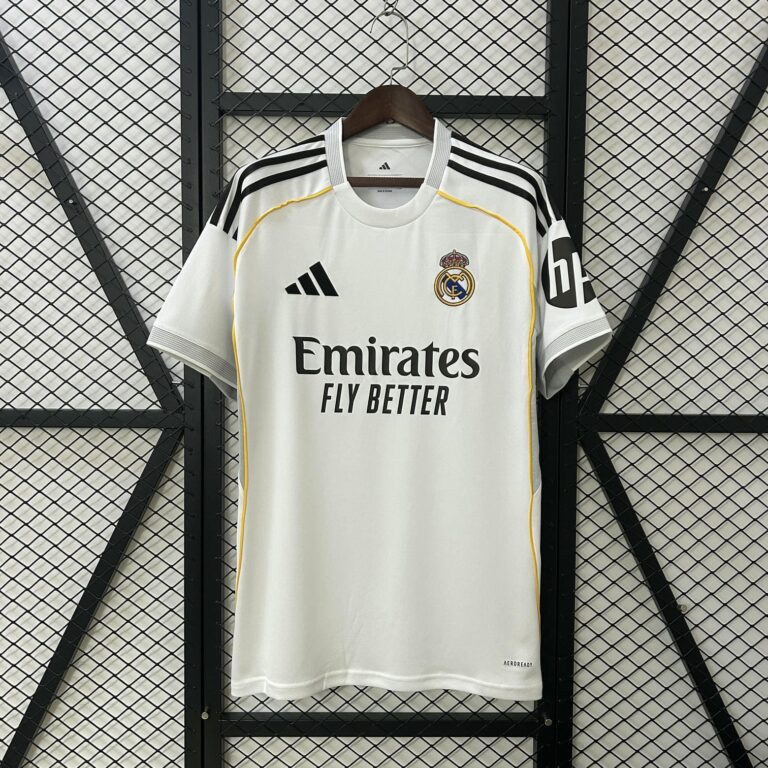 Real Madrid Home Football Shirt 25/26