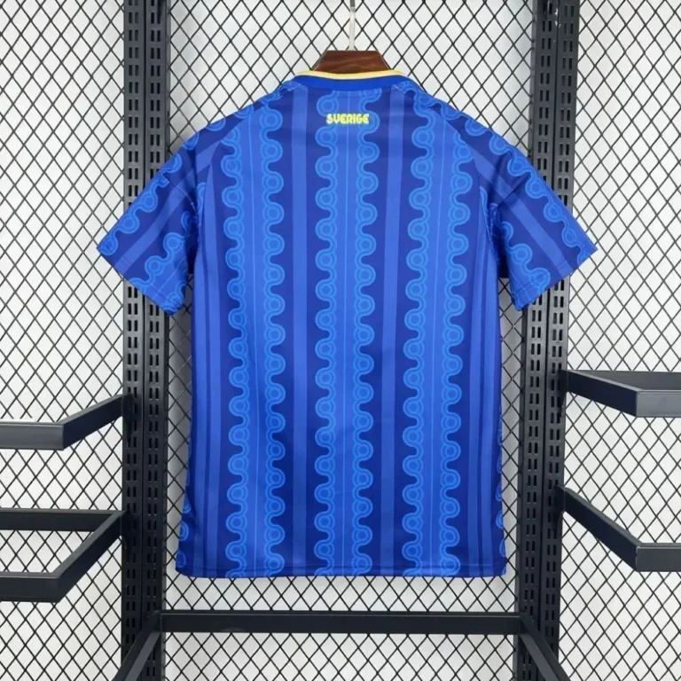 Sweden Away Jersey 2026 World Cup back view
